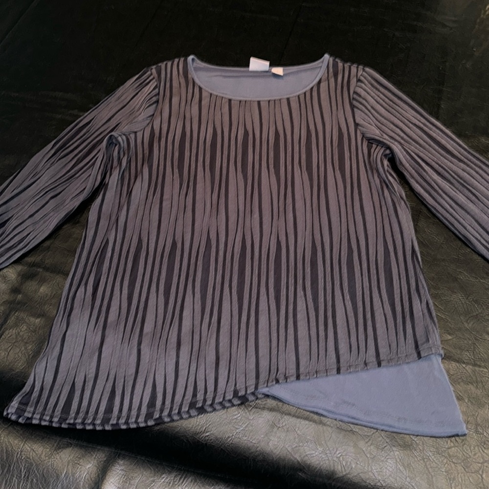 Chico's 3/4 sleeve top, Size 1/Medium, EUC
